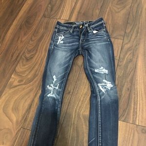 Distressed Skinny Jeans